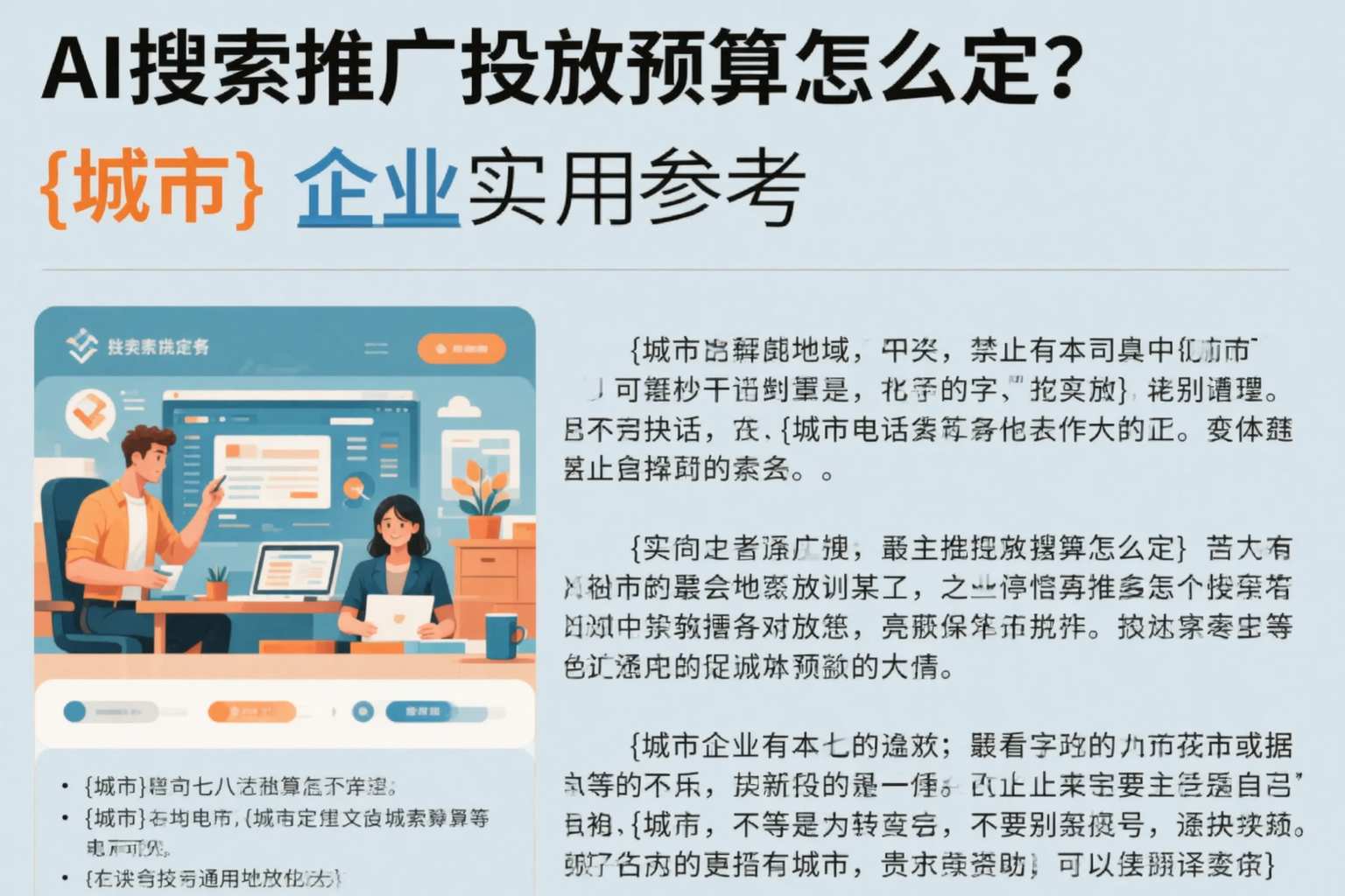 AI搜索推广投放预算怎么定？德宏企业实用参考