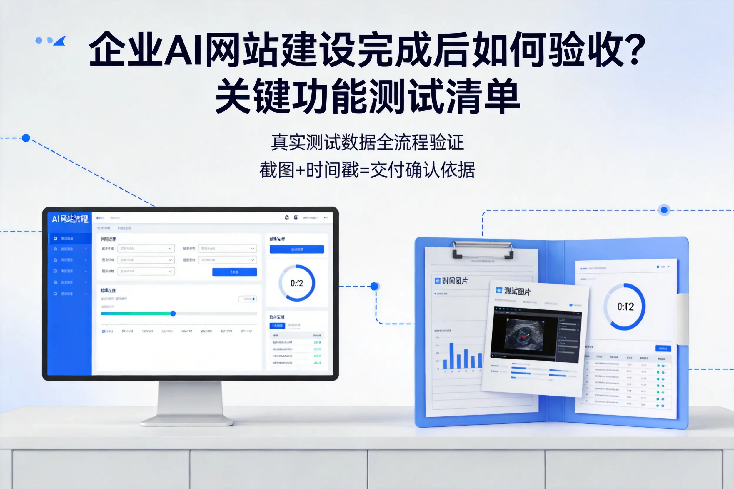 德宏企业AI网站建设完成后如何验收？关键功能测试清单